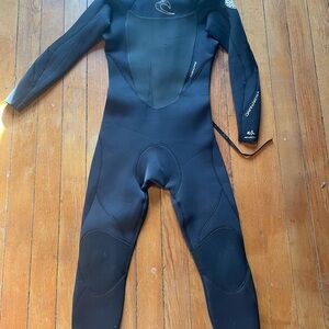 Black Full-Body Wetsuit